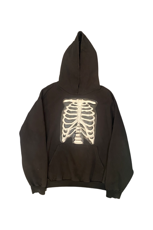 Patrick saunders skeleton hoodie with face