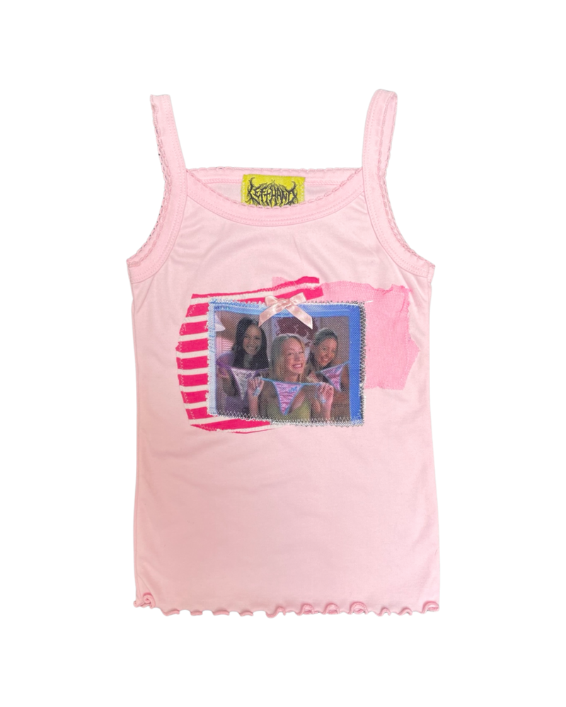 pink sleepover tank